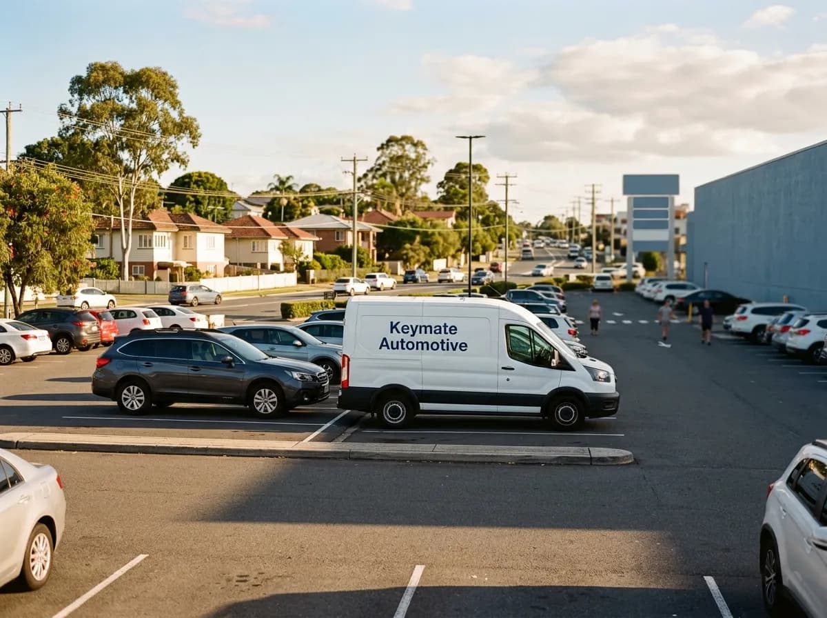Aspley, Brisbane — mobile auto locksmith serving Homemaker and Hypermarket retail, post-war family homes and big car parks