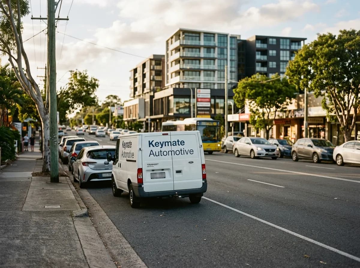 Coorparoo, Brisbane — mobile auto locksmith serving Coorparoo Square, a commuter belt and a mix of older and near-new cars