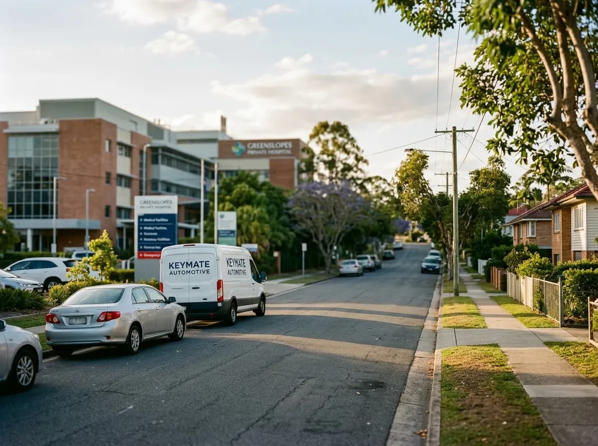 Greenslopes, Brisbane — mobile auto locksmith serving the Greenslopes hospital precinct, shift-worker parking and post-war homes