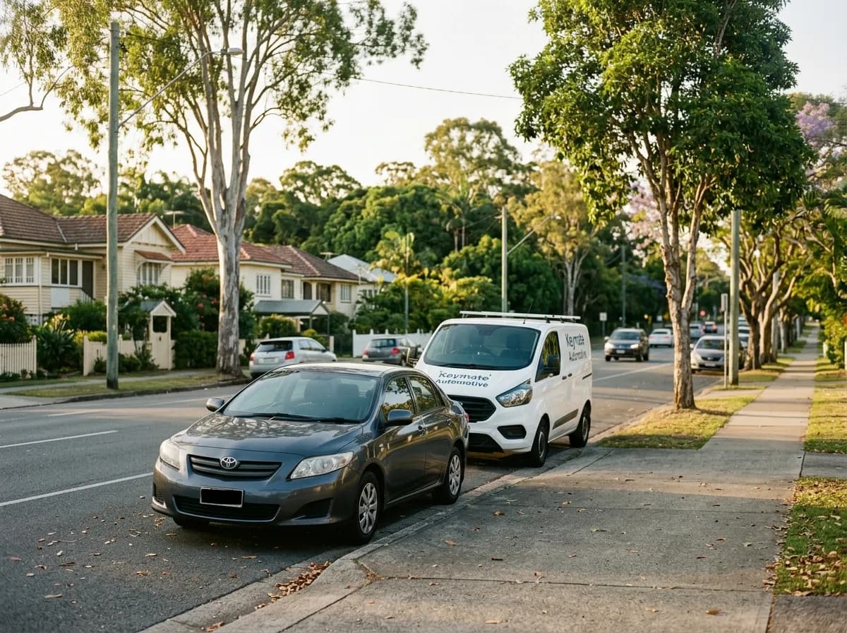 Kedron, Brisbane — mobile auto locksmith serving the Gympie Road commuter corridor, established homes and busway parking