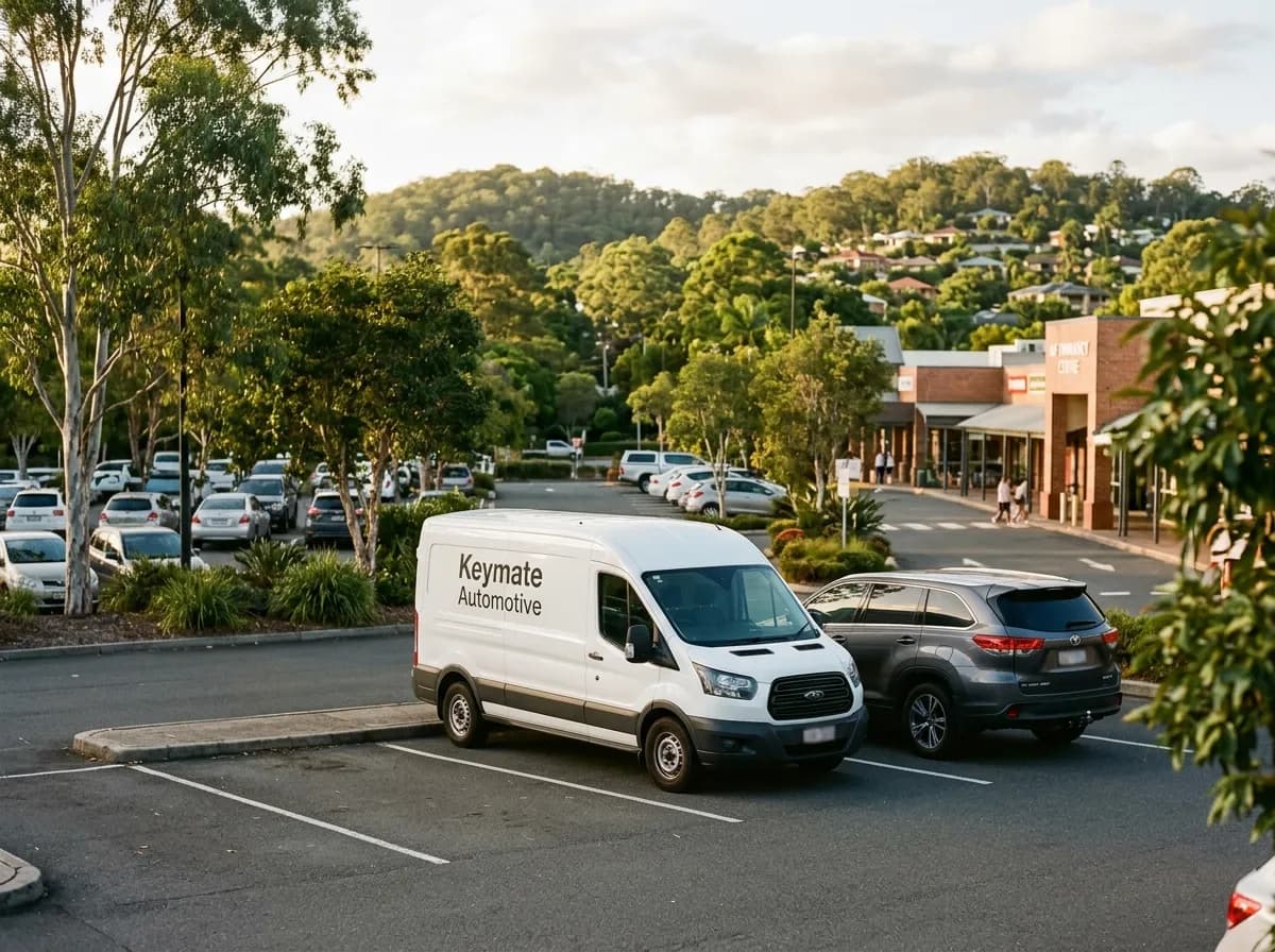 Mount Ommaney, Brisbane — mobile auto locksmith serving the Mt Ommaney Centre, riverside family estates and big centre car parks