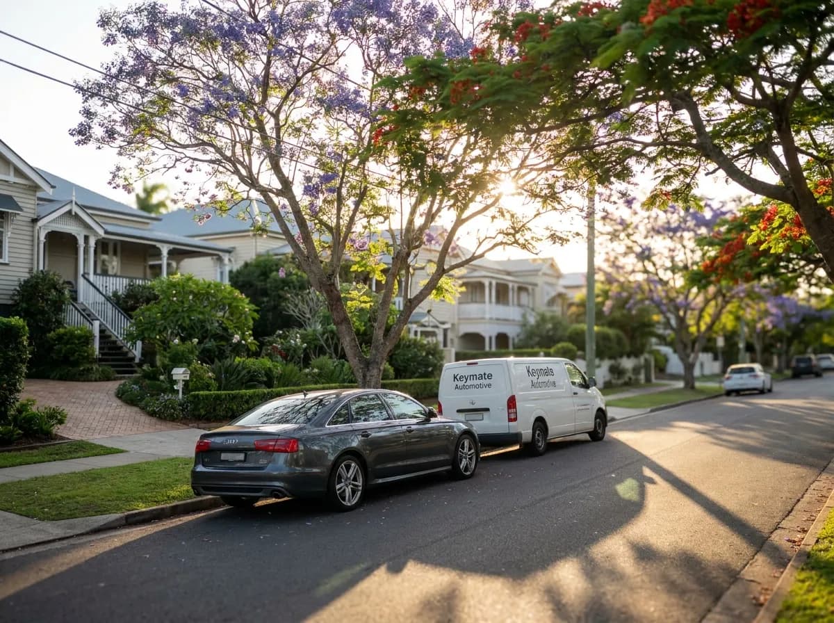 New Farm, Brisbane — mobile auto locksmith serving affluent riverside streets, Merthyr Village parking and character-home driveways
