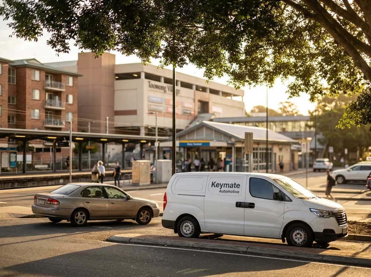 Toowong, Brisbane — mobile auto locksmith serving Toowong Village retail, ferry and rail commuter parking, and dense rentals